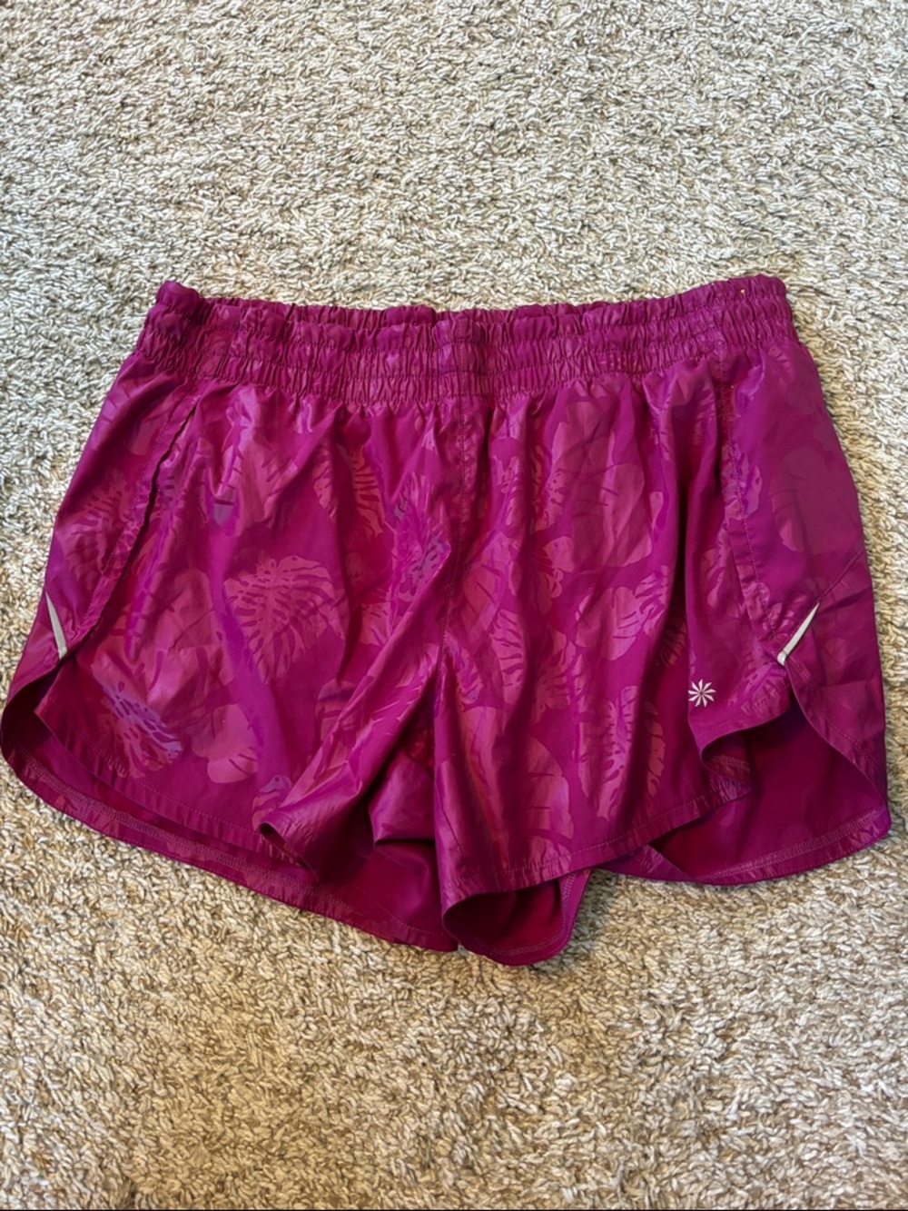 Athleta lined Running Shorts